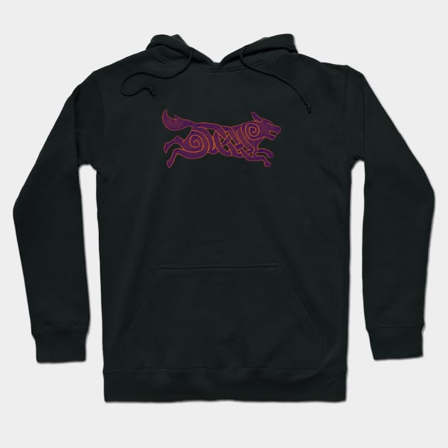 Celtic Wolf III Hoodie by LordNeckbeard